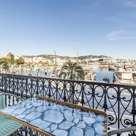 Apartment L'honorat Vue Et Port, A Cote Des Plages Du Midi Et Proche Du Palais *