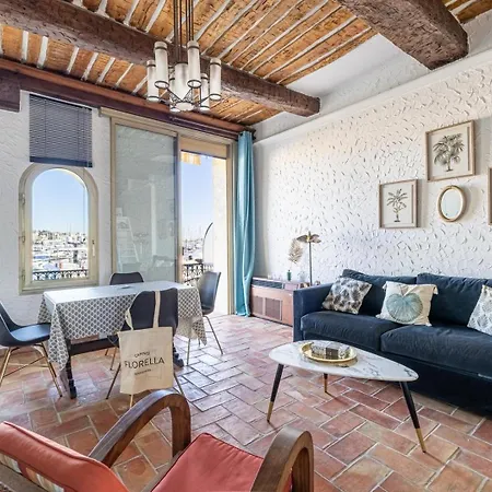L'honorat Vue Et Port, A Cote Des Plages Du Midi Et Proche Du Palais *